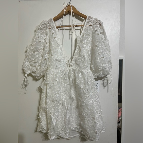 Free people For Love and Lemons dress sz L - Picture 3 of 8